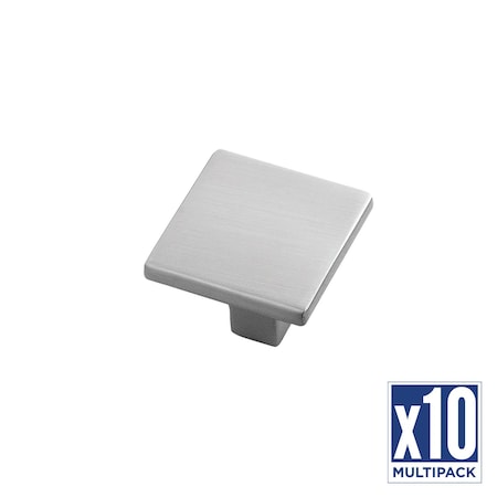 Hickory Hardware Knob 1-1/4 Inch Diameter, 10PK HH075341-SS-10B